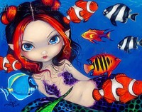 Mermaid & Tropical Fish