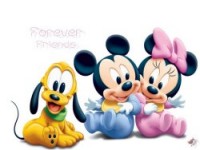 Mickey Minnie Pluto