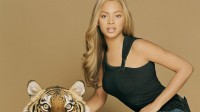 Beyonce Knowles & A Tiger