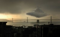 UFO Over Bridge