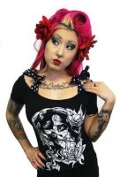 Too Fast Zombie Doll Tee