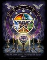 Wicca pentagram elements