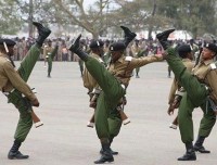 Kenyas police during trai