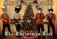 Christmas Cat Rock Band