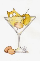 Martini Cat