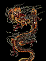 Flashing dragon