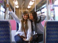 MeE AnD SoPhiE On Da TrAi