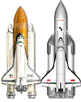 Space shuttle compar