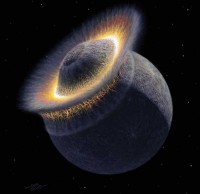 Pluto 13 asteroid artist 
