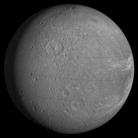 Saturn moon Dione