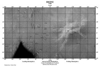 Saturn moon Dione map