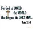 For God so loved the worl
