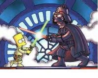Bart VS Home Vader