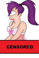 Futurama Leela Censored
