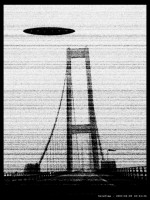 UFO Over California Bridg