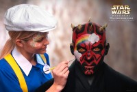 Sith Face Painting