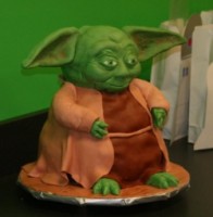 Yoda Cake Art