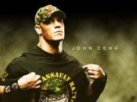 John Cena with his cap on