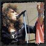 Dio with Sabbath on stage