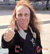 The late Ronnie James Dio