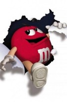 red m m