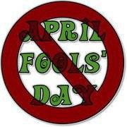 No april fool day