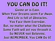 U can do it ...