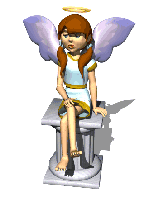 angela sitting on co
