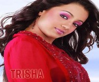 Trisha in red