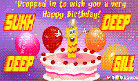 Happy birthday wish