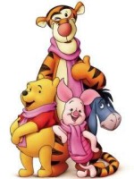 pooh wit his frnds