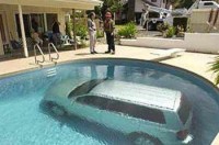 even car do swimmin