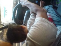 Franco driving..l0l