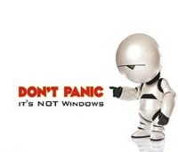 dont panic,its not window