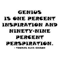 genius is one percent ins