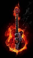 guitar on fire 2
