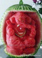god in watermelon