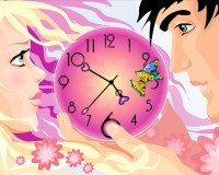 sweet love clock