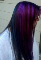 Purple n Blue Hair