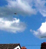 Ufo over house